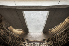 Bourse de Commerce - Pinault Collection, Paris.La rotonde.Tadao Ando architecte04/03/2020L'installation et la prsentation d'un partie des collections d'art de Pinault, gres par la fondation se fera en 2019. Les architectes retenus sont Tadao Ando (japonais), qui a travaill au Palais Grassi et a La Douane, les deux sites venitiens de la fondation;Pierre-Antoine Gatier, architecte en chef des monuments historiques ; Lucie Niney et Thibault Marca.©Patrick TournebÏuf/Tendance Flouepour la Bourse de Commerce - collection Pinault, Paris.